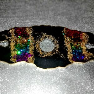 Wine Bottle and Glasses Holder